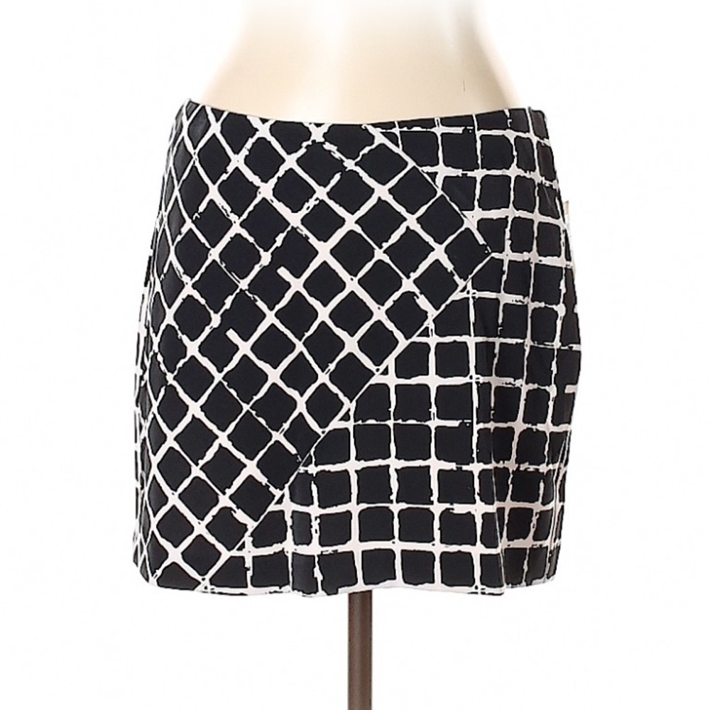 NEW RACHEL ROY BLACK AND WHITE SKIRT SIZE 12